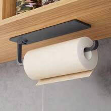 Tissue Holder Is Easy To Install; Suitable For Wall Or Under-Cabinet Mounting; Comes With A Plastic Dispenser And Storage Rack; Space-Saving And Stylish Design; Ideal For RV Kitchens And Bathrooms; For Storing Tissues. - Multicolor - View 17