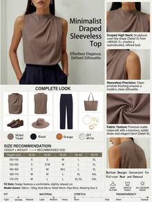 Women's Solid Color Slim Fit Lightweight Blouse, Suitable For Evening Date, Wedding, Casual Daily Wear, Versatile As Base Layer Or Outerwear - Dark Grey - View 6