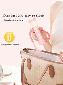 2/1pc Portable Breathing Dumbbell (Facial & Abdominal Muscle Training, Adjustable Resistance) - Diaphragmatic Breathing Trainer, Lung Capacity Exerciser, Suitable For Core, Abdominal & Pelvic Floor Muscle Workout, Helps You Shape A Slim Face - Multicolor - View 3