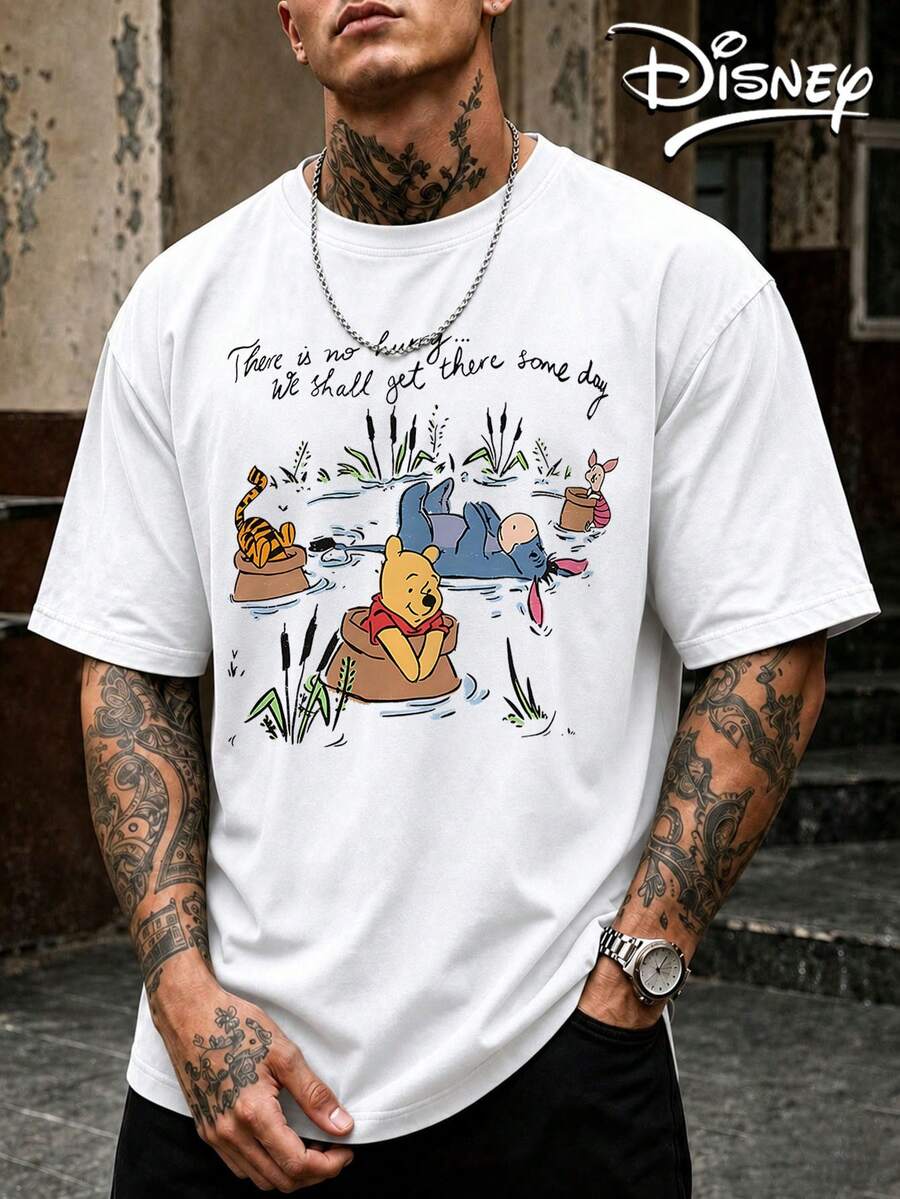 Disney Men T-Shirts - White - View 1