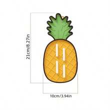 1pc Eggplant And Pineapple Kitchen Pot Lid Mat, Utensil Storage Mat, Draining Mat, Table Countertop Heat Insulation Mat, Cutting Board Placement Mat - Multicolor - View 9