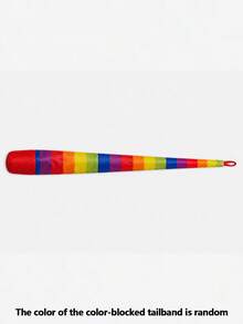 Fun Catch Ball, Aerodynamic Long Tail Design, Rainbow Comet Ball, Suitable For Men And Women, Colorful Soft Catch Toy, Perfect For Weekend Camping, Outdoor Gatherings, Beach Parties, Sensory Game Equipment, Fun Lawn Game Outdoor Sports Toy - Multicolor - View 14