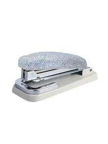 1pc High-Quality Rhinestone Decorated Multi-Function Stapler, Rotatable Stapler, Large Size Effortless Multi-Function 12# Stapler, Paper Depth 3.74in, Office Home Student Binding Tool, 500pcs Staples Can Bind 50 Sheets Of Paper, Rhinestone Decorated Artwork - Multicolor - View 10