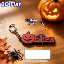 Customized Halloween Name Letter Key Chain, Spider Web Spider Letter Bag Pendant, Commemorative Gift For Friends. - Multicolor - View 11