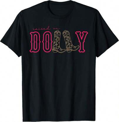 Dolly Parton Tribute Floral T-Shirt, Vintage Country Music Graphic Tee