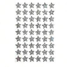6 Colors Holographic Star Reward Stickers, Shiny Foil Star Stickers, Suitable For Children's Behavior Tracking Charts, School Classroom Student Teacher Supplies, 0.6 Inch Diameter - Six-color Five-pointed Star - View 4