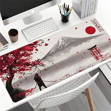 Red Sun Mountain Mouse Pad Gamer HD Printon Mousepad XXL Mouse Mat Natural Rubber Non-Slip Carpet Office Table Mat - View 4