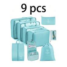 7pcs Travel Storage Bags Luggage Organizer Underwear Panties Storage Bag Clothes Garment Bag Maternity Bag Packing Pouches - Multicolor - View 12
