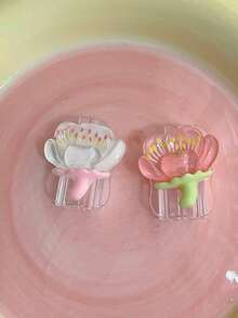 2pcs Cute 3D Decorative Data Cable Protector, Adorable Phone Accessory, Compatible With Apple 18W/20W PD Fast Charging, Cartoon Style Gift Item, Also Suitable As Birthday, Christmas, New Year Holiday Gift For Family - Multicolor - View 15