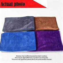 1/4/8pcs New Microfiber Cleaning Cloth, Barber Shop & Beauty Salon Towel, Absorbent Thickened Car Cleaning Cloth, Cleaning & Car Wash Towel, Lint-Free Absorbent Cleaning Rag, Suitable For Kitchen, Floor, Window, Mirror, Glass, Tableware, Screen And Car Window Cleaning, Durable Cleaning Essential, Random Color, Convenient And Practical (Note: Please Check Specifications Before Ordering) - Multicolor - View 9