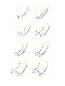 Resin Ring Adjuster, Invisible Ring Sizer Pads, Suitable For Loose Rings, Fit All Finger Sizes. Invisible Ring Sizer Adjuster, Fit For Loose Rings - Multiple Finger Sizes Available, Comfortable And Protective. Adjustable Transparent Tightener, Sizer Tool, Jewelry Protector, Fit For Loose Rings. Ring Adjuster Fit Any Ring, Multiple Sizes Available. Women's Ring Adjuster. - متعدد الألوان - مشاهدة 11
