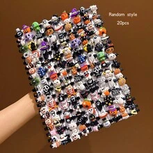 20pcs Random Style Halloween Hair Clips, Suitable For Holiday Wear Hair Accessories - Multicolor - View 12