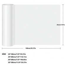 Upgraded Thickened Self-Adhesive Furniture Protection Film, Transparent Anti-Scratch Sofa Protection Film, Cat Scratch Protection Sticker, Seamless Anti-Stain Anti-Abrasion Sofa/Recliner/Chair/Wall/Door Panel Protection Film - 20*100cm - View 2