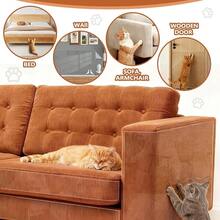 Upgraded Thickened Self-Adhesive Furniture Protection Film, Transparent Anti-Scratch Sofa Protection Film, Cat Scratch Protection Sticker, Seamless Anti-Stain Anti-Abrasion Sofa/Recliner/Chair/Wall/Door Panel Protection Film - 20*100cm - View 5