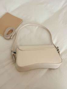 New Versatile Shoulder Bag - White - View 8