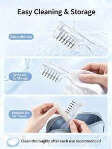 Pink/Transparent Roller Ball Scalp Oil Applicator Comb, Scalp Oil Dispensing Hairbrush, For Home, Travel, Salon And Daily Use. Essential Oil Hair Care Comb. Comb + Dropper, Scalp Massage Comb, 6 Roller Balls, Reusable Refillable. Liquid Essence Quickly Delivered To Hair Roots - Multicolor - View 10