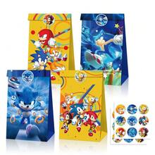 1 Set Of 30 Items, Back To School Gift Bags, Covering Multiple Themes - Stickers, Birthday And Holiday Gift Bags. Additionally, Cute Party Gift Boxes And Handheld Gift Bags, Suitable For Birthdays, Events And Celebrations. Each Set Includes 12 Paper Bags And 18 Stickers, Perfect For Fans To Add Fun To Various Occasions. - Multicolor - View 1