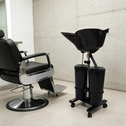 Mobile Hairdressing Backwash Shampoo Basin Sink Salon Wash Hair Bowl Portable UK