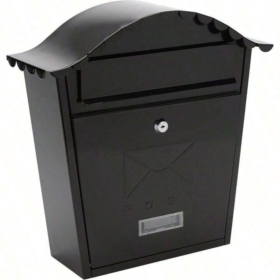 Wall-Mount Mailboxes - Black - View 1
