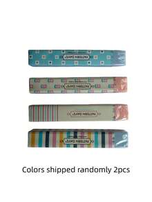 Rainbow Long Strip Eraser, Student-Specific Colored Eraser, Art Drawing Pencil Eraser - Multicolor - View 7