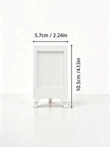 Bingkai Easel Foto Mini Putih, Stand Pajangan Meja yang Dapat Digunakan Kembali, Hadiah Dekoratif Multi-Adegan, Sempurna untuk Ulang Tahun, Hari Jadi, Liburan, Hadiah untuk Teman dan Teman Sekelas - Berbagai gaya - View 11