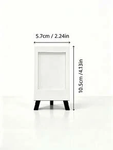 Bingkai Easel Foto Mini Putih, Stand Pajangan Meja yang Dapat Digunakan Kembali, Hadiah Dekoratif Multi-Adegan, Sempurna untuk Ulang Tahun, Hari Jadi, Liburan, Hadiah untuk Teman dan Teman Sekelas - Berbagai gaya - View 13