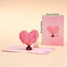 Butterfly Flower Birthday Card, 3D Pop-Up, Butterfly Flower With Note Card And Envelope, Suitable For Mother's Day, Anniversary, Thanksgiving, Birthday Party, Holiday Greetings, Daily Greetings, Spring Arrival, Wishing You A Wonderful Day! Christmas Card, For Everyone - Single Piece - View 6