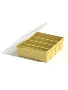 Silicone Freezer Tray With Lid - Silicone Freezer Food Mold - Large Ice Cube Tray, Silicone Freezer Container, For Freezing And Storing Soup, Sauce, Broth, Leftovers - Makes 4 Perfect 1-Cup Cubes - Many - View 11