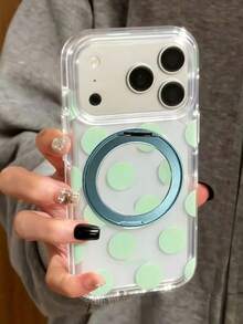 Green Polka Dots
