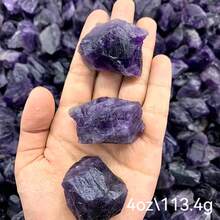 Amethyst Raw Stone Natural Material, Large Quantity Rough Quartz Rocks, Suitable For Polishing, Tumbling, Cutting - Ideal For Home Decor, DIY Crystal Raw Stones, Aquarium Fish Tank Filler, Holiday Gifts - Purple - View 10