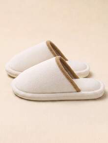 Women's Home Slippers All Season Outdoor Wear 2026 New Minimalist - White - View 10