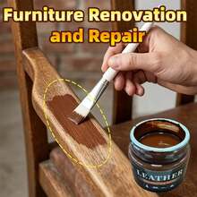 3-In-1 Wood Furniture Repair & Refinishing Oil, Suitable For Renewing, Coloring And Repairing Wooden Furniture; Father's Day Gift - Provides 4 Color Options - Color-correcting Cream - View 10