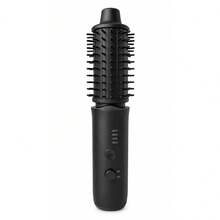 Cordless Hair Curler And Straightener Brush | Rechargeable 2-In-1 Styling Tool With, Temperature Settings, USB Charging, Portable Mini Heated Brush, Perfect For Travel And Home Use Battery Capacity 2600mAh - Multicolor - View 13