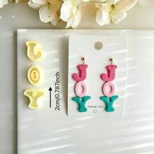 Christmas Clay Cutter, Christmas Polymer Clay Cutter, Winter Polymer Clay Cutter For Earring Making, Polymer Clay Jewelry Christmas Clay Cutter - Yellow - View 8
