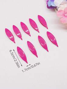 9pcs Bright Color Shuttle Bobbin Set, Portable Lightweight Lace Making Tool, Practical Handmade Accessory For Lace Creators, Suitable For Making Bracelets, Pendants, Lace Trim And Fiber Art DIY Crafts - Small Phoenix Eye Shuttle - View 15