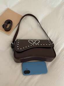 Nuevo bolso de hombro versátil - Café - Ver 6