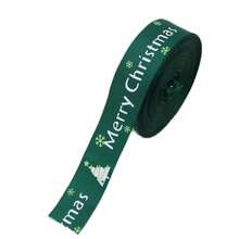 1 Roll 24 Yards Red & Green Dual-Color Ribbon - Christmas Decoration, Printed With "Merry Christmas", Perfect For Gift Wrapping, Wreath Making, Handmade Crafts And Various Christmas Decorations (Such As Holiday Wreaths, Decorative Ribbons, Etc.) - Multicolor - View 8