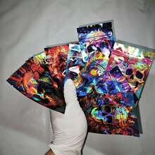 100pcs Ziplock Mini Seal Bags, Portable Small Zipper Pouches, Gift Storage Bags, 100pcs/Pack, Multiple Styles Available, New Printed Mini Self-Sealing Bags, Jewelry Storage Moisture-Proof Bags, Smell-Proof Cartoon Pattern Sealed Bags - 7x10cm/2.75x3.93inch - View 7