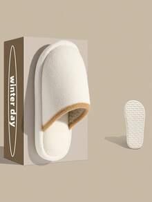 Women's Home Slippers All Season Outdoor Wear 2026 New Minimalist - White - View 6