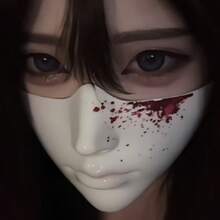 قناع نصف الوجه بشكل وجه مثالي بتصميم بيوني للكونبلاي والهالوين بأسلوب سايبربانك تقني ميكانيكي - متعدد الألوان - مشاهدة 14