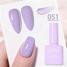 1pc 7.5ml Gel Nail Polish, Color-Matched Bottle Design, Soak Off UV/LED Nail Gel For Spring Summer Fall Winter Manicure, Home DIY Nail Art, Daily Nail Style, Solid Color Nail Design, 77 Colors Available For Personal Use, Nail Care - Multicolor - View 19