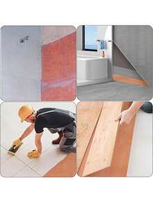 Tile Uncoupling Waterproof Membrane Band, Polyethylene Fabric Seam Tape For Tile Underlayment, Sealing Butt Joints & Floor-Wall Connections, Bathroom Shower Sauna Steam Room - B - View 6
