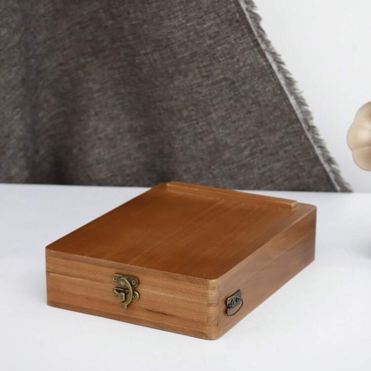 畫家信使木盒 多功能手工木製斜背信使包 便攜式藝術工具套裝 畫筆收納素描盒 戶外繪畫畫架 - 郵差木盒 - 查看 12