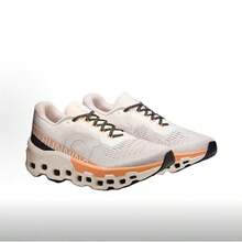 On Running Women Casual Shoes - Creamy Orange - View 3