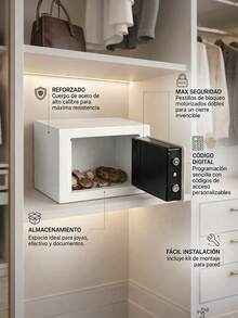 AG BOX Cabinet Safes - White - View 4