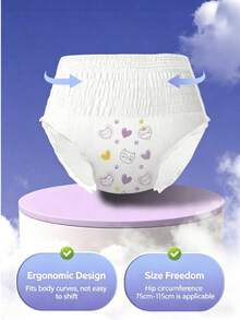 30pcs Women's Skin-Friendly Disposable Period Panties, 360° Leak-Proof Overnight Sleep Pants, High-Waist Breathable Sanitary Panties, Strong Absorbency, Suitable For Heavy Flow And Postpartum Recovery, M-L Size - View 3