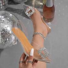 Women Pumps - Silver - View 2