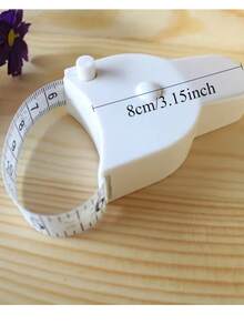 Automatic Retractable Body Measuring Tape, Portable Waist Circumference Measuring Tape, One-Click Lock Fitness Body Measurement, Record Soft Tape Measure For Home Waist, Hip, Arm Circumference, Body Dimension Measurement Tool For Sports, Body Shaping Data Recording Portable Measuring Device - Multicolor - View 2