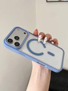 適用於 Galaxy A56 A36 A26 A16 S25FE A17 手機殼，強磁吸附超薄防摔保護殼，S25 Ultra S24 Ultra 透明硬殼背蓋，適用於 iPhone 17 Pro Max、16 Pro Max、15 Pro Max、14 Pro Max、16 Pro、17 Pro、15 Pro、14 Pro、17、16、15、14、13、12、11 手機殼壓克力背蓋，適用於 iPhone 18 Pro Max、18 Pro 手機殼 - 遠峰藍 - 查看 2