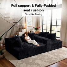 Sofas & Couches - Black - View 6